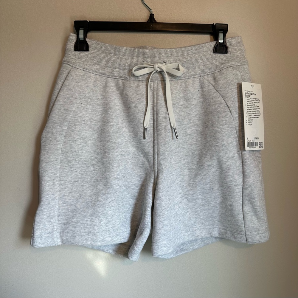 Lululemon Athletica Scuba High-Ride 5”Shorts, Brand New